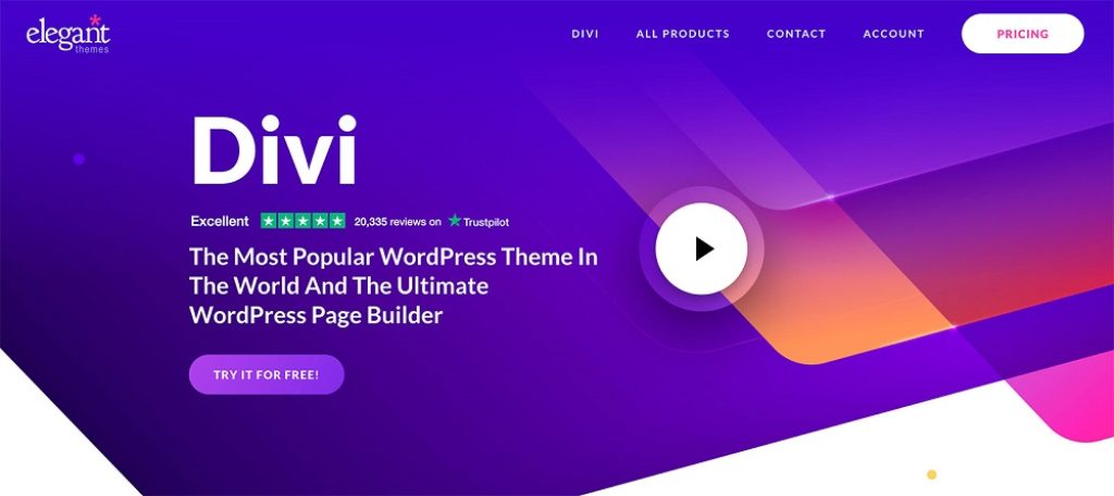 Divi Builder Responsive Multi-Purpose Theme