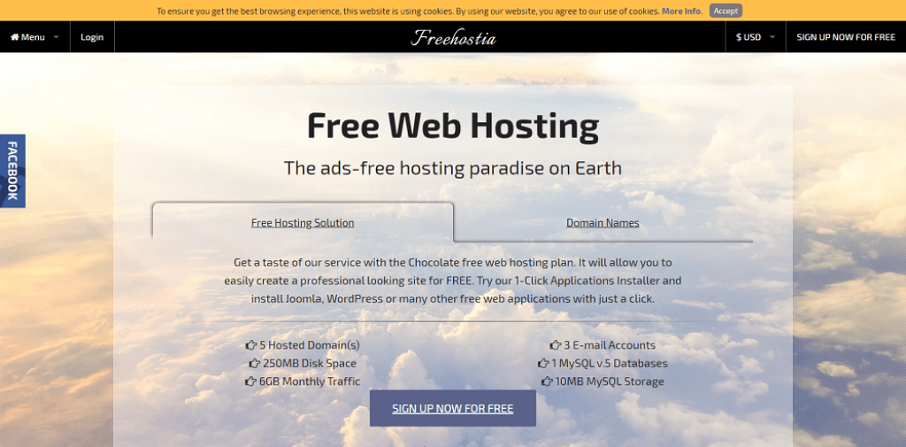 Freehostia Free Web Hosing