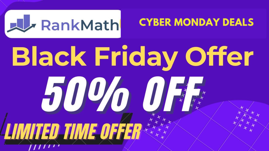 Rank Math Black Friday Deals & Cyber Monday