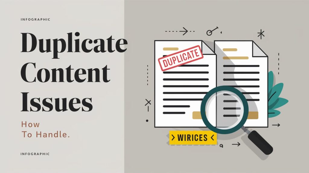 How to Handle Duplicate Content Issues