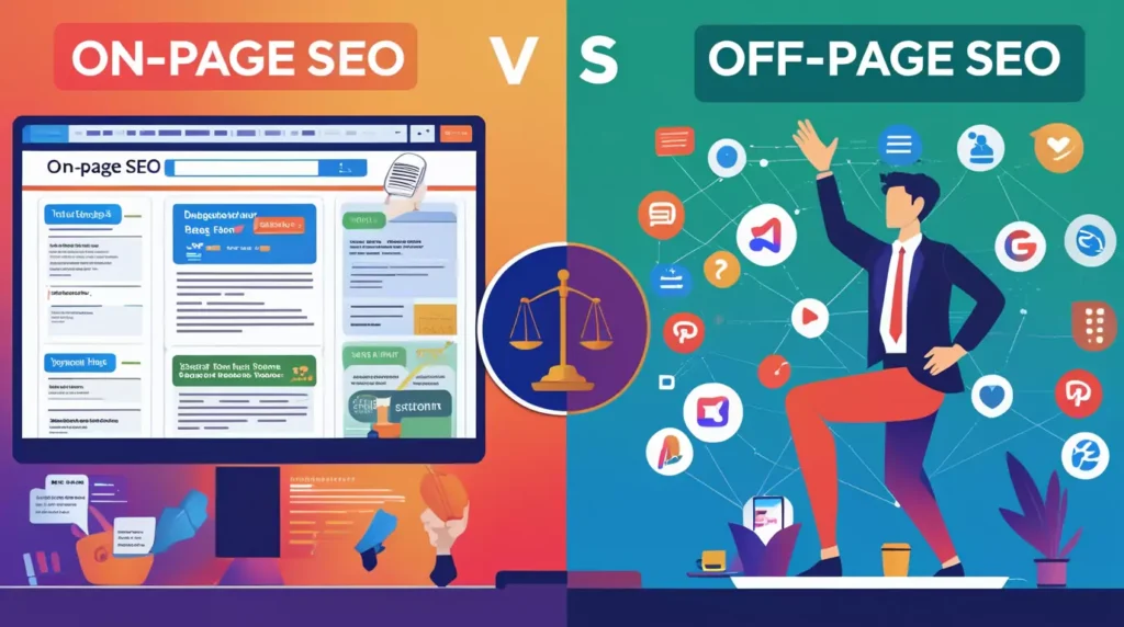 On-Page vs. Off-Page SEO